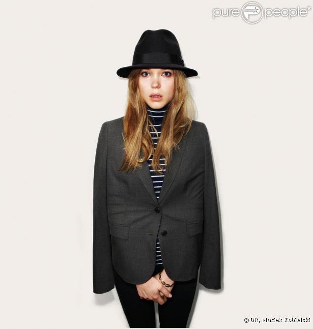 Léa Seydoux pour Uniqlo