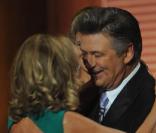 Jessica Lange et Alec Baldwin, dimanche soir à la cérémonie des Emmy Awards.