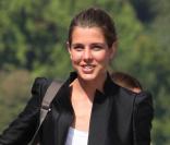 Charlotte Casiraghi assiste à l'inauguration du projet Bio Ethical Sustainable Trend, à Cittedellarte. 22/09/09 