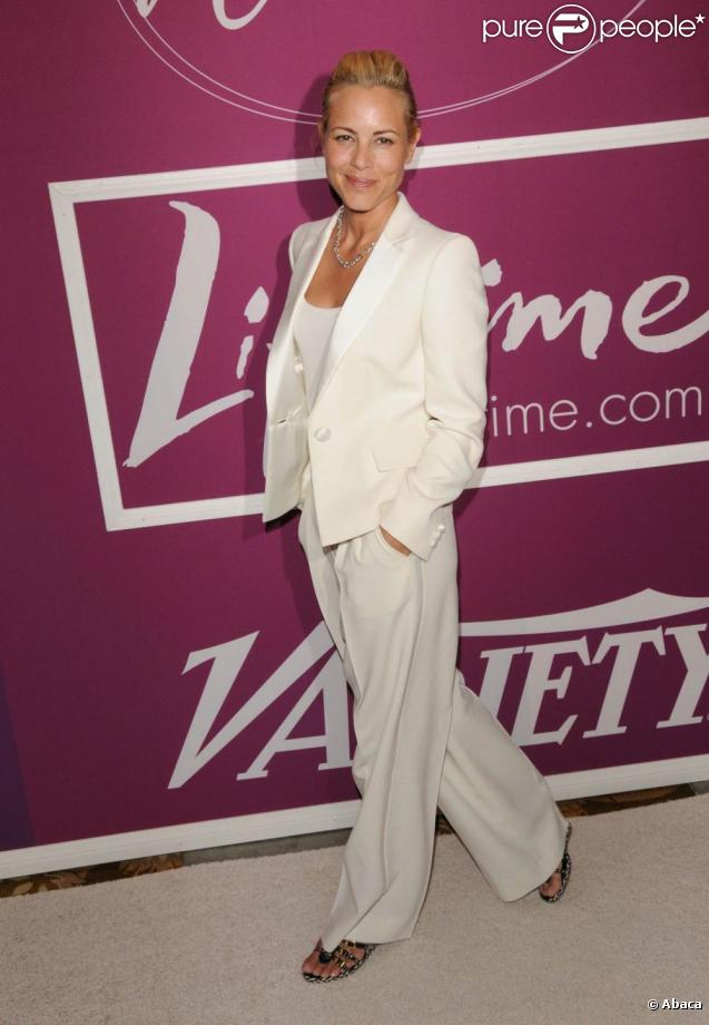 Maria Bello lors de la soirée annuelle Power of Women au Beverly Wilshire Hotel à Beverly Hills le 24 septembre 2009
