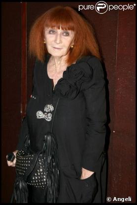 La créatrice de mode Sonia Rykiel