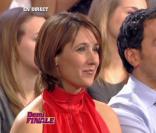 Alexia Laroche-Joubert au côté de Kamel Ouali, sur le plateau de la Star Ac''