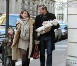 Alexia Laroche-Joubert en famille : avec Guillaume Multrier, Solveig, et la nouvelle venue Isaure