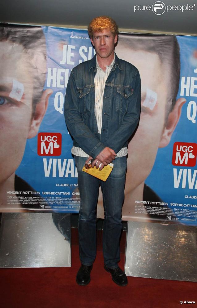 Nathan Miller, le 29 septembre à Pars pour l'avant-première du film  Je suis heureux que ma mère soit vivante . 
