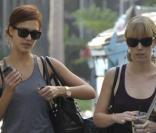 Jessica Alba sortant d'un salon de beauté... sans son tattoo !