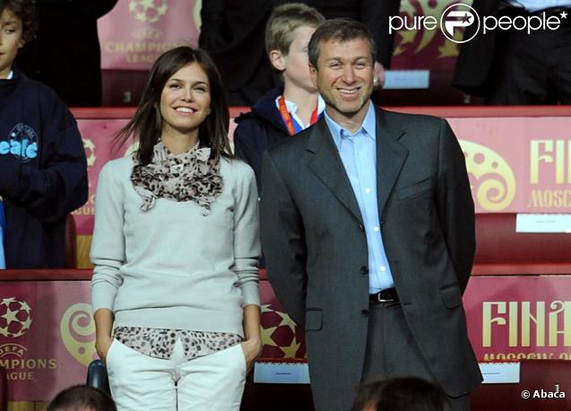 Dasha Zhukova et son compagnon Roman Abramovich 