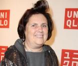 Suzy Menkes à l'inauguration de la boutique Uniqlo, à Paris 9e. 30/09/09
