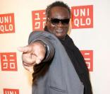 Magloire à l'inauguration de la boutique Uniqlo, à Paris 9e. 30/09/09