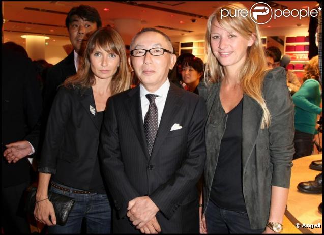 à l'inauguration de la boutique Uniqlo, à Paris 9e. 30/09/09