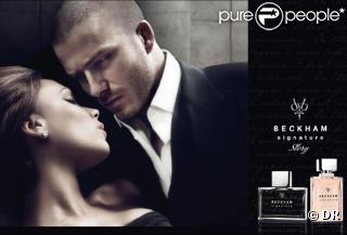 David et Victoria Beckham pour leur parfum Signature
