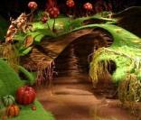 Des images du film  Charlie et la chocolaterie  qui serviront de base à la création de la comédie musicale.