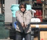 Tom Cruise sur le tournage de 