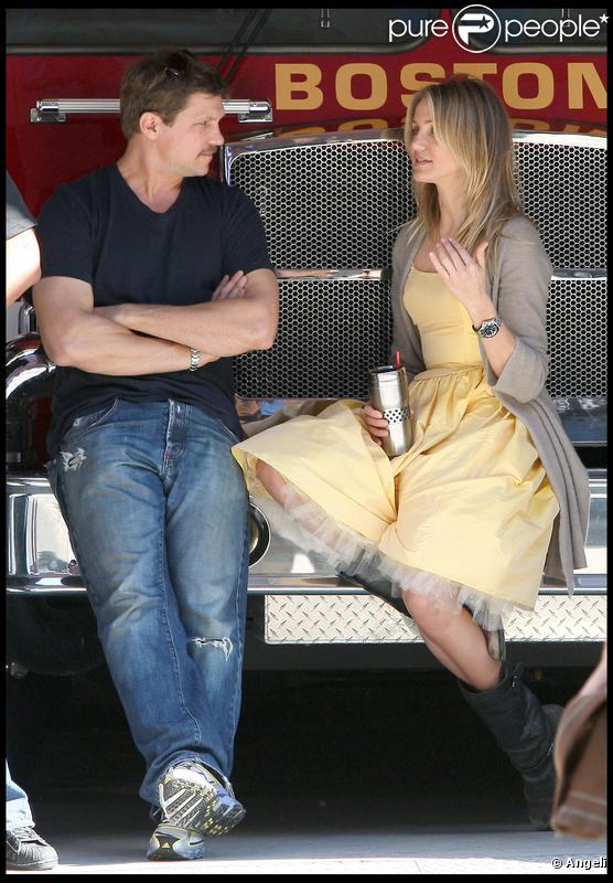 Cameron Diaz et Tom Cruise sur le tournage de 