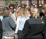 Tom Cruise sur le tournage de 