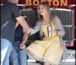Cameron Diaz sur le tournage de 
