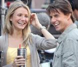 Cameron Diaz et Tom Cruise sur le tournage de 