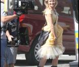Cameron Diaz sur le tournage de 