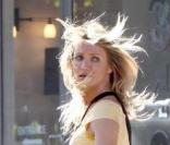 Cameron Diaz sur le tournage de 