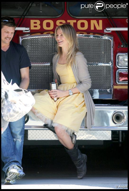 Cameron Diaz et Tom Cruise sur le tournage de 