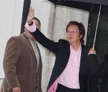 Paul McCartney au défilé Stella McCartney à Paris 