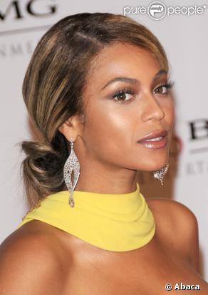 Beyoncé Knowles, lors des Grammy Awards