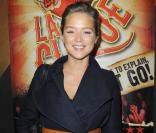 Virginie Efira arrive à Bobino pour voir 