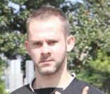 Dominic Monaghan porte un t-shirt au couleurs de Manchester United et se promène à Los Angeles le 29 septembre 2009