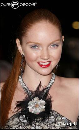Lily Cole, à l'occasion de l'avant-première de  L'Imaginarium du Docteur Parnassus , à l'Empire de Leicester Square, à Londres, le 6 octobre 2009 !