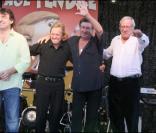 Claude Barzotti, Franck Alamo, Pascal Danel et Patrick Topaloff au concert 