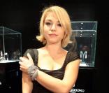 Emilie Dequenne lors de la soirée présentation de la nouvelle collection De Grisogono à Paris le 8 octobre 2009