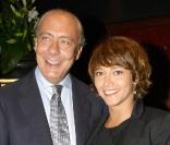 Fawaz Gruosi et Emma de Caunes lors de la soirée présentation de la nouvelle collection De Grisogono à Paris le 8 octobre 2009
