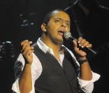 Gregory Charles lors de son spectacle à Paris le 12 octobre 2009