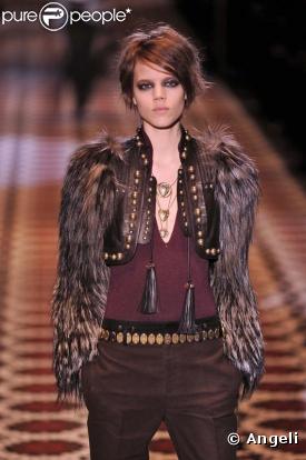 Le top model Freja Beha Erichsen