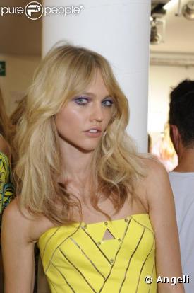 Le top model Sasha Pivovarova