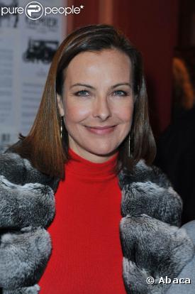 La comédienne Carole Bouquet