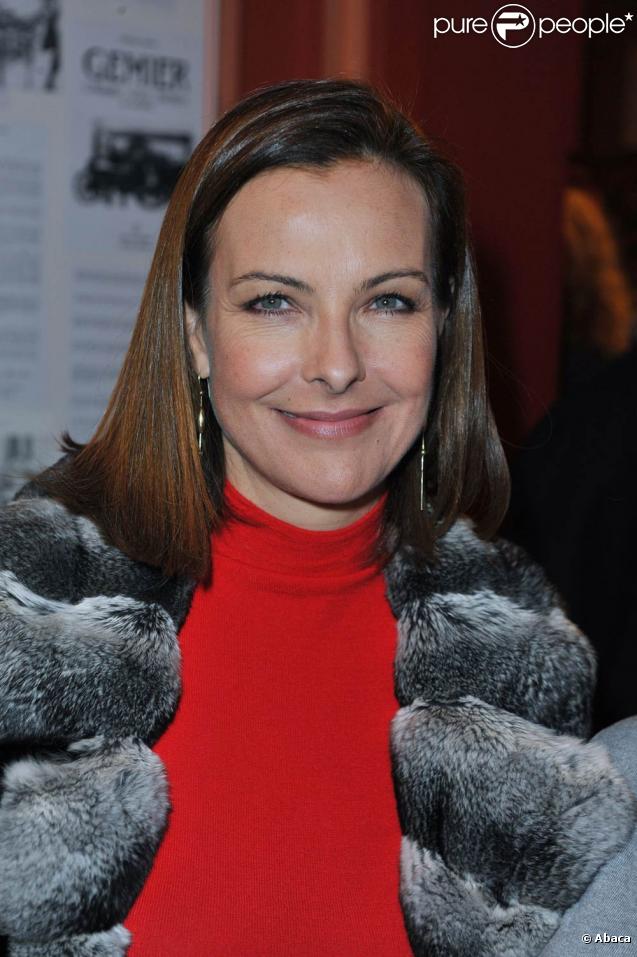 La comédienne Carole Bouquet 