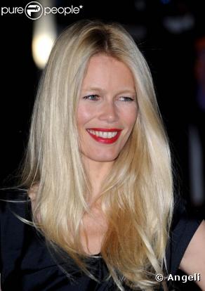 Le mannequin Claudia Schiffer