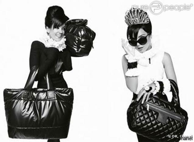 Campagne Chanel Coco Cocoon - Lily Allen ressemble à une véritable Audrey Hepburn de l'an 2000 !