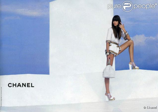Freja Beha Erichsen représente la maison Chanel 
