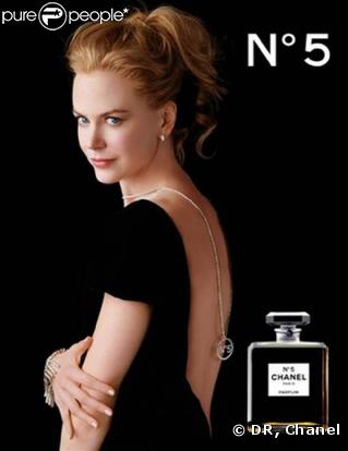 Nicole Kidman somptueuse pour la campagne Chanel N°5