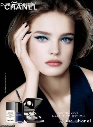 Natalia Vodianova prête ses traits de poupée à une gamme de cosmétiques Chanel