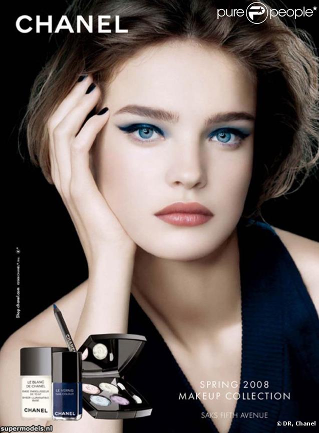 Natalia Vodianova prête ses traits de poupée à une gamme de cosmétiques Chanel 
