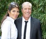 Jean-Claude Darmon et Hoda, sa compagne, se sont rendus le 13 octobre 2009 au musée Grévin pour la cérémonie d'entrée de leur amie Rachida Dati. 
