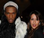 FX et Daniela de Secret story 3 au salon du chocolat (Porte de Versailles, 13 octobre 2009)