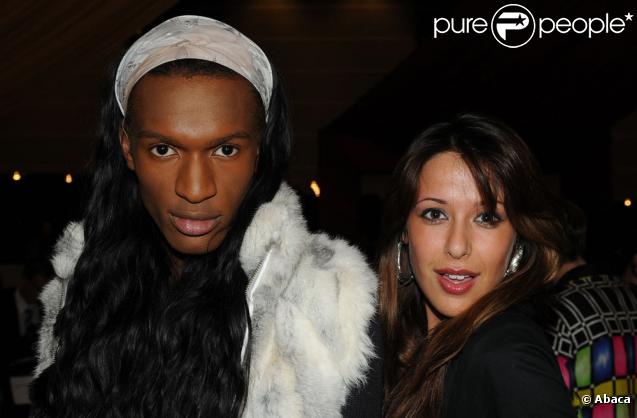 FX et Daniela de Secret story 3 au salon du chocolat (Porte de Versailles, 13 octobre 2009)