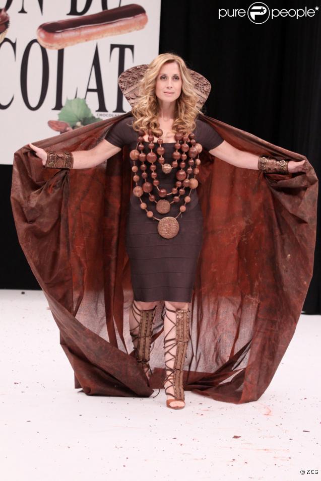 Lara Fabian au salon du chocolat (13 octobre 2009)