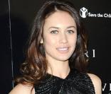 La très belle Olga Kurylenko, lors de la soirée Vogue-Bulgari, à la Saatchi Gallery de Londres, le 13 octobre 2009 !