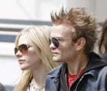 Avril Lavigne et Deryck Whibley en juin 2007<br />