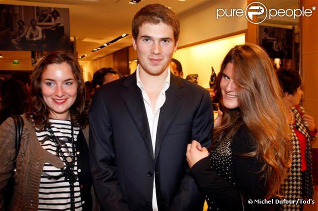 Alexandre Desseigne lors de la soirée Italian Touch à la boutique Tod's. Paris, le 13 octobre 2009
