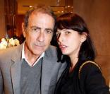 Alain Chamfort et Cécile Togni lors de la soirée Italian Touch à la boutique Tod's. Paris, le 13 octobre 2009